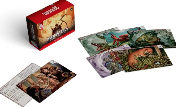 Dungeons & Dragons - Monster Reference Cards: Animals and NPCs