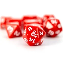 Dungeons & Dragons New Adventurer Dice Set - Red