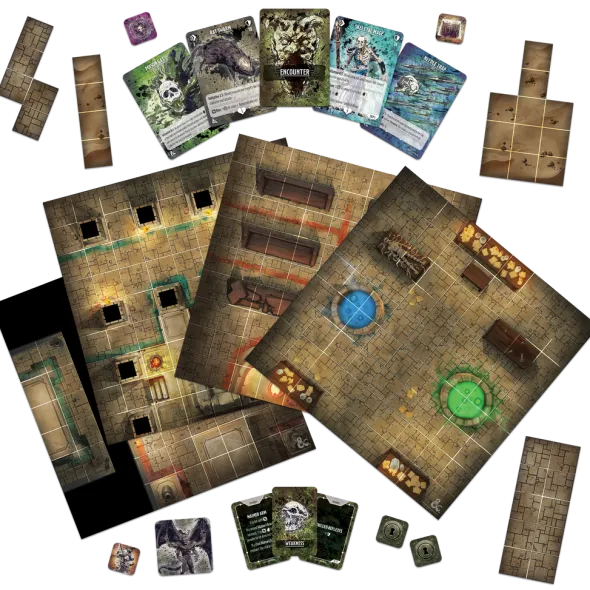 Dungeons & Dragons Onslaught: Tomb of Horrors - Maps & Monsters Expansion