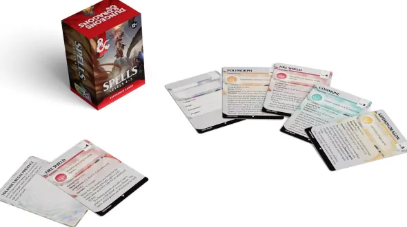 Dungeons & Dragons - Spells Reference Cards: Levels 4-5