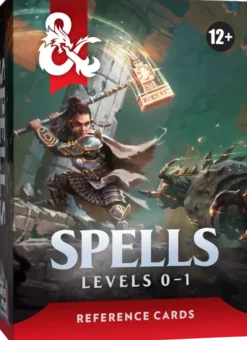 Dungeons & Dragons - Spells Reference Cards: Levels 0-1
