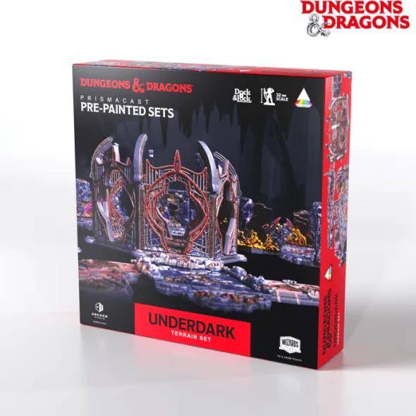 Dungeons & Dragons - Underdark Terrain Set Prépeint