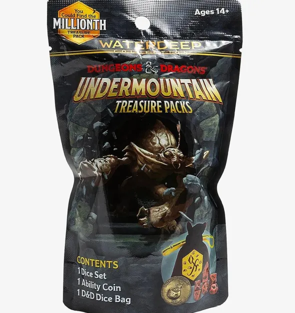 Dungeons & Dragons Undermountain Treasure Packs: Waterdeep Collection