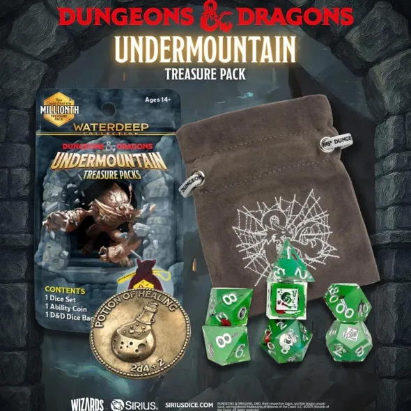Dungeons & Dragons Undermountain Treasure Packs: Waterdeep Collection