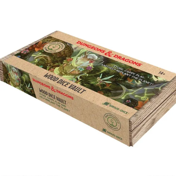 Dungeons & Dragons Wooden Dice Vault