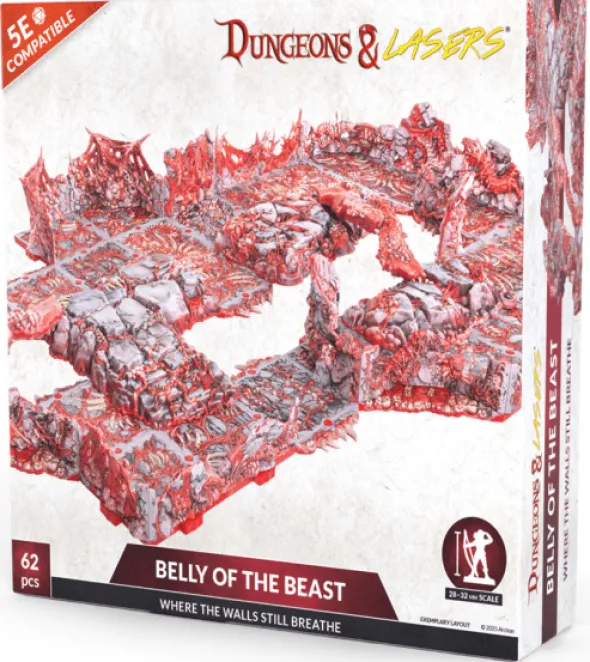 Dungeons & Lasers - Décors - Belly of the Beast