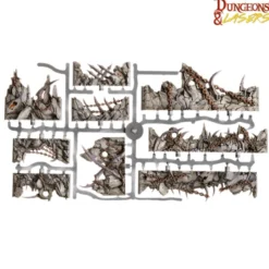 Dungeons & Lasers - Décors - Demonic Caves Prépeint
