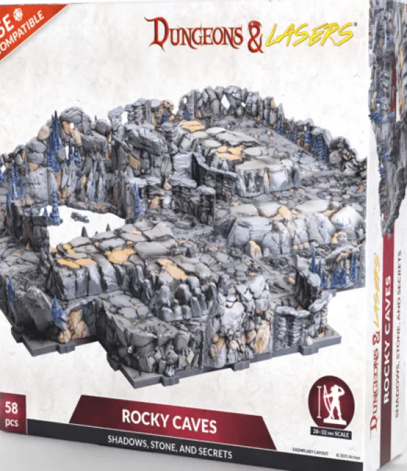 Dungeons & Lasers - Décors - Rocky Caves
