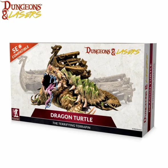 Dungeons & Lasers - Figurines - Dragon Turtle