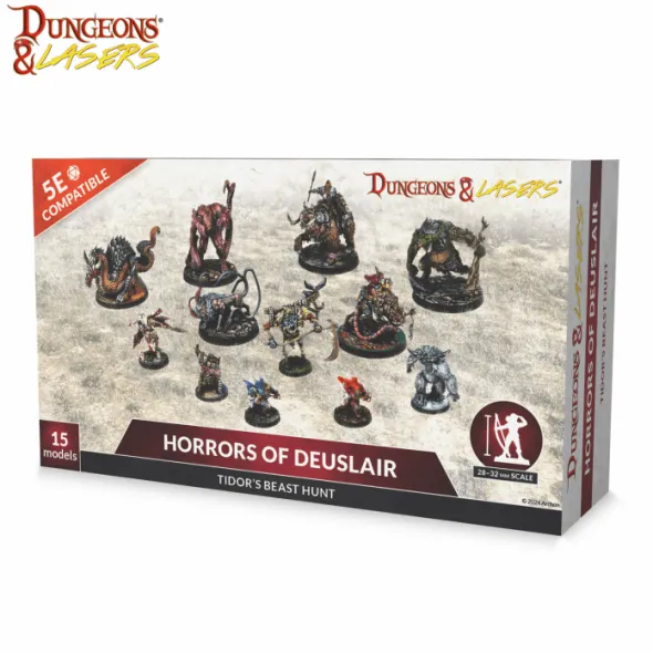 Dungeons & Lasers - Figurines - Horrors of Deuslair