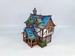 3D4U - Oakburn House - Medieval Town
