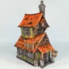 3D4U - Shoehorn House - Medieval Town