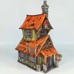 3D4U - Shoehorn House - Medieval Town