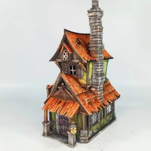 3D4U - Shoehorn House - Medieval Town