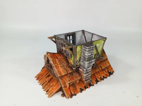 3D4U - Shoehorn House - Medieval Town