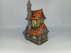 3D4U - Shoehorn House - Medieval Town