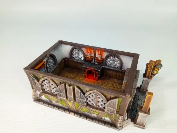 3D4U - Shoehorn House - Medieval Town
