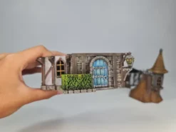 3D4U - Spire Roof House - Medieval Town