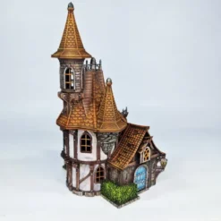 3D4U - Spire Roof House - Medieval Town