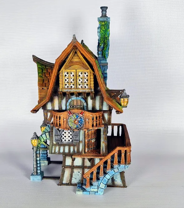 3D4U - Stonevale Villa - Medieval Town Set