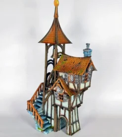 3D4U - The Vestry House - Medieval Town Set