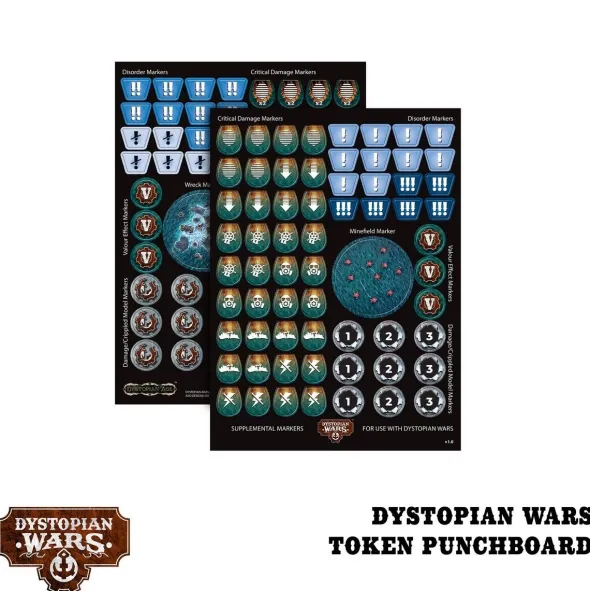 Dystopian Wars - Rules & Gubbins Set