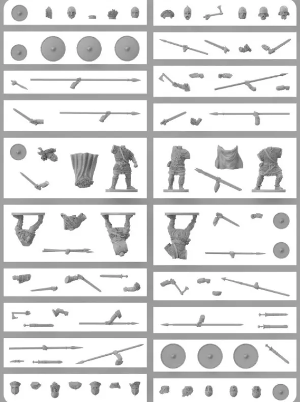 Early Saxon Armoured Warriors