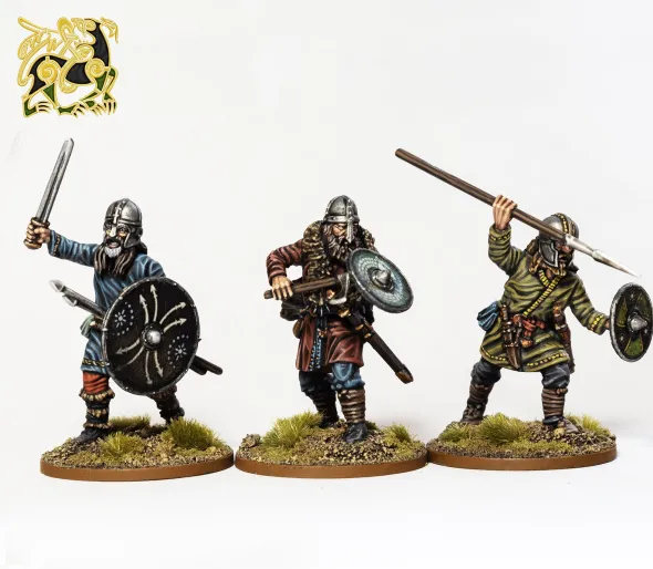 Early Saxon Unarmoured Warriors
