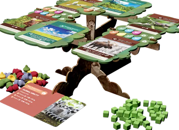 Earth - Règne Animal - Arbre 3D