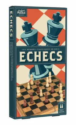 Echecs Bois Vintage