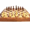 Echecs Magnetique 25 cm Palissandre