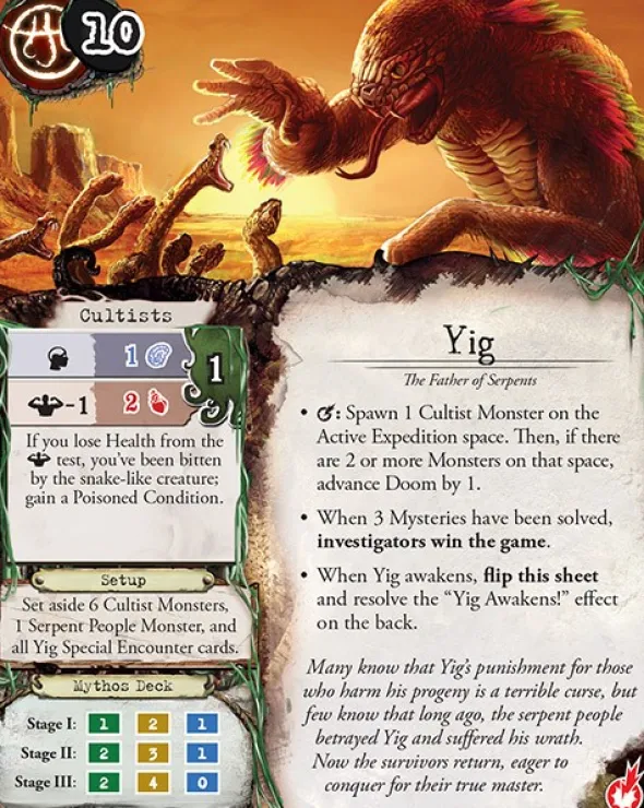 Eldritch Horror - Forsaken Lore