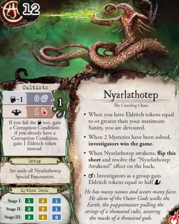 Eldritch Horror - Masks of Nyarlathotep Expansion