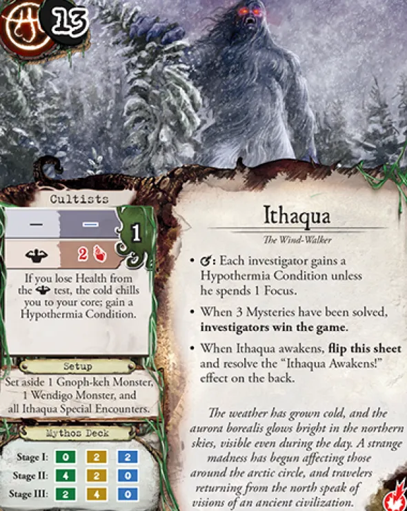 Eldritch Horror - Mountains of Madness