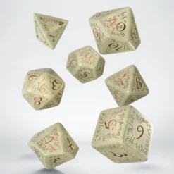 Elvish Shimmering Jumbo Dice Set