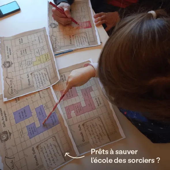 Enquête au château des sorciers