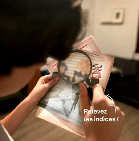 Enquête à la maison - Enquête au musée