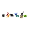 Ensemble de 8 Meeple Animaux Exotiques