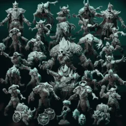 Equipe de morts-vivants - Frozen Ravagers + Staff
