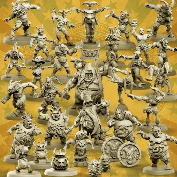 Equipe de pourris - Plague Carnival + Staff