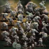 Equipe d'orcs - Baorcudas + Staff