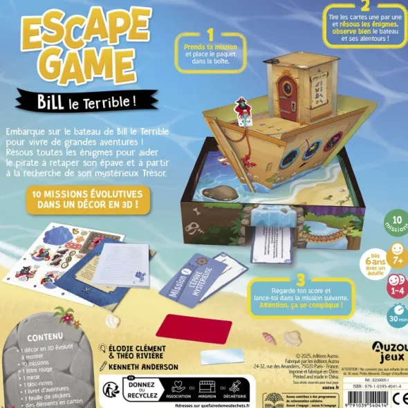 Escape game - Bill le terrible !