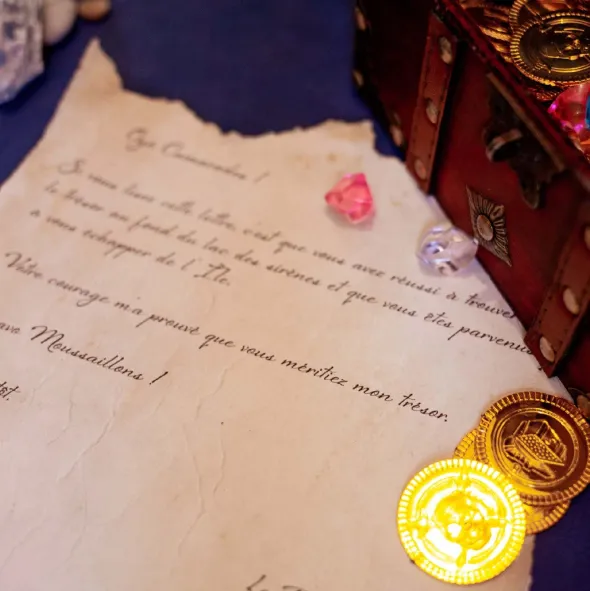 Escape Game à la maison - Le trésor maudit