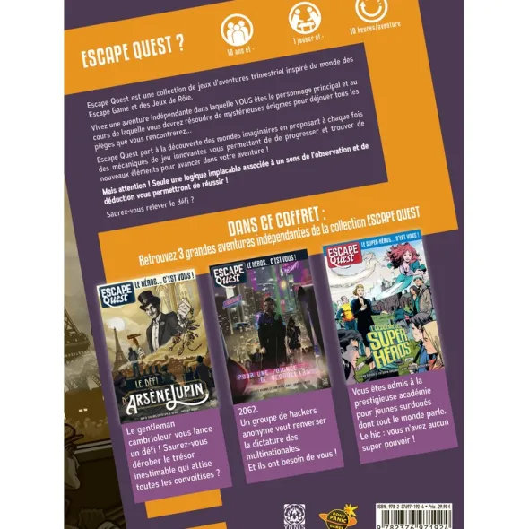 Escape Quest - Le Coffret Tome 4 à 6