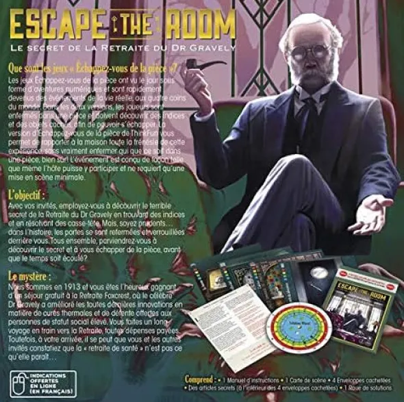Escape The Room : Le Secret de la Retraite du Dr Gravely