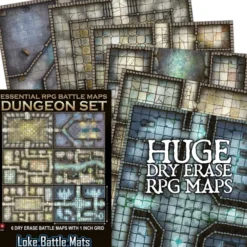 Essential RPG Battle Maps - Dungeon Set