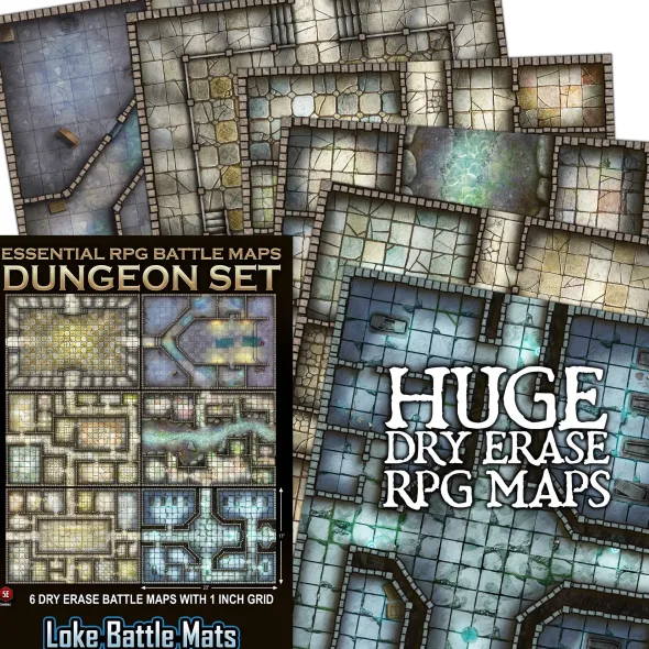 Essential RPG Battle Maps - Dungeon Set