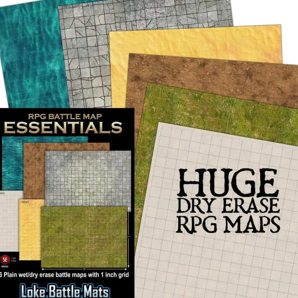Essential RPG Battle Maps - Starter Set