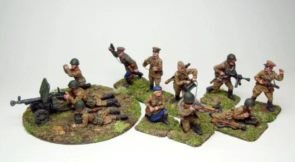 Etat Major et supports soviétiques 1940
