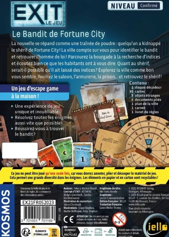 Exit : Le Bandit de Fortune City